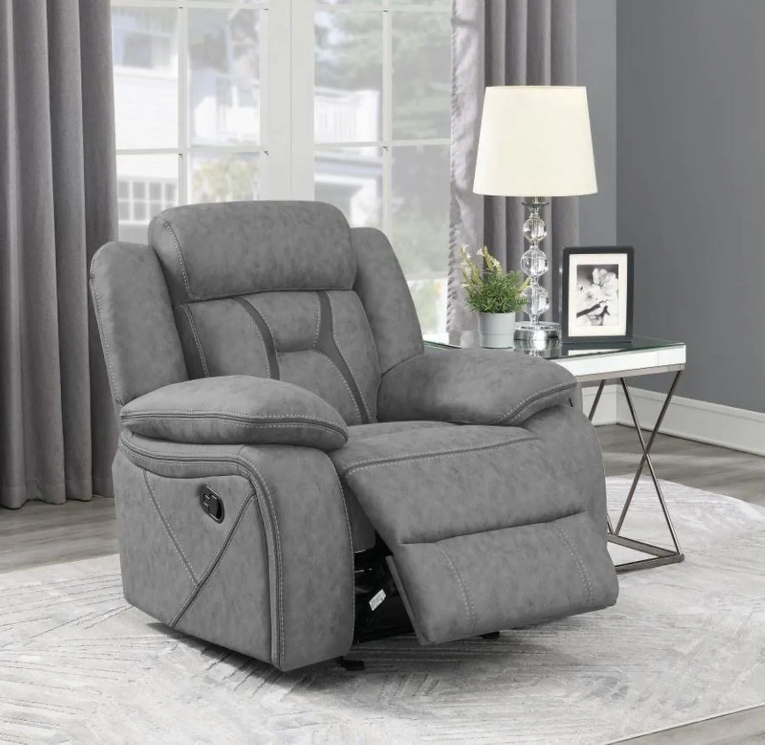 Pawel Manual Fabric Recliner - Torque India